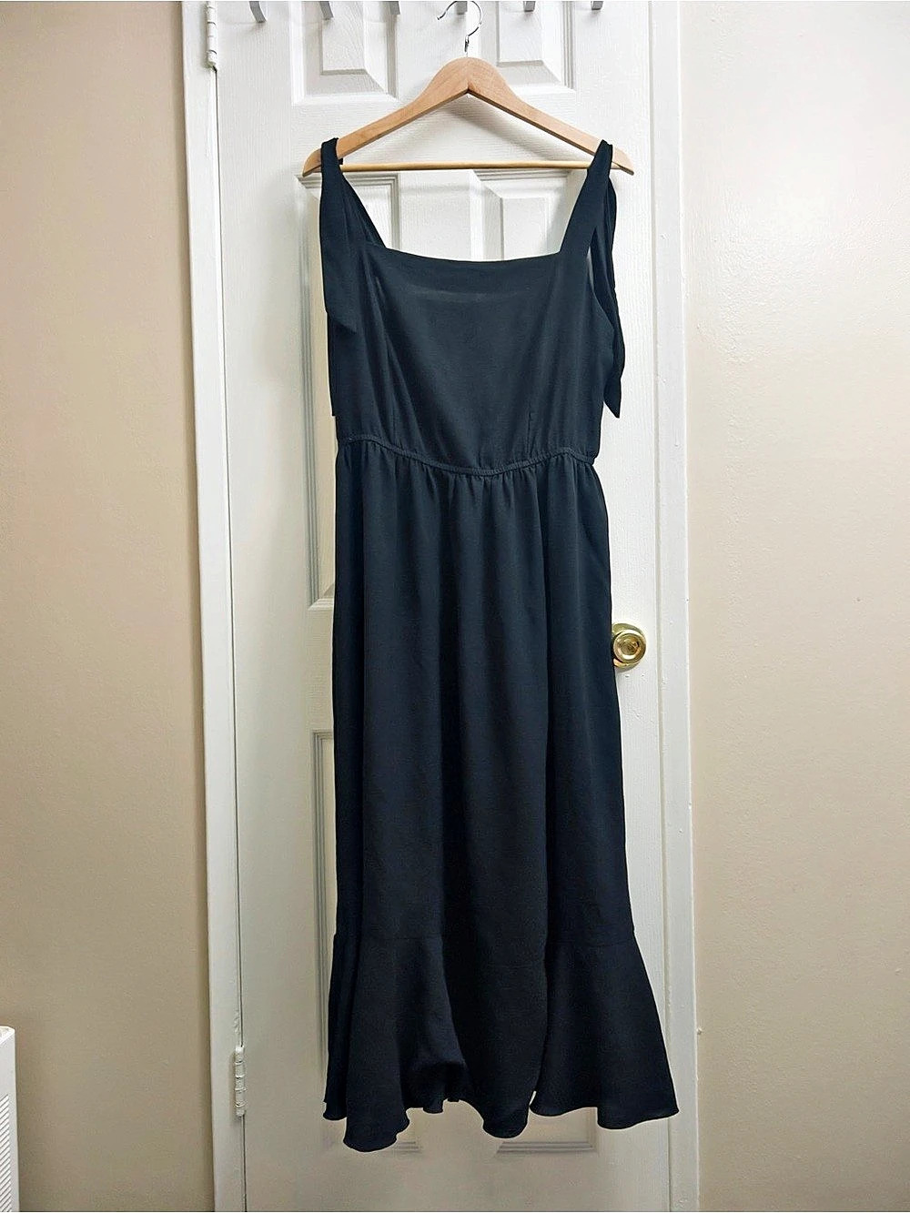 CICIDUDU Black Maxi Dress Size 4XL Like New